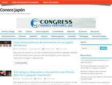 Tablet Screenshot of conoce-japon.com